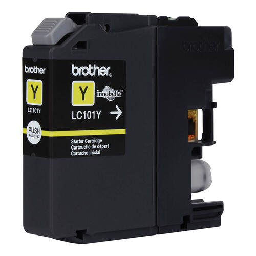 Brother LC101YS Innobella  Yellow Ink Cartridge, Standard Yield