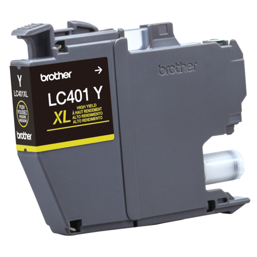 Brother Genuine LC401XLYS High-Yield Yellow Ink Cartridge