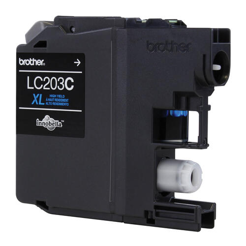 Brother LC203CS Innobella  Cyan Ink Cartridge, High Yield (XL Series)