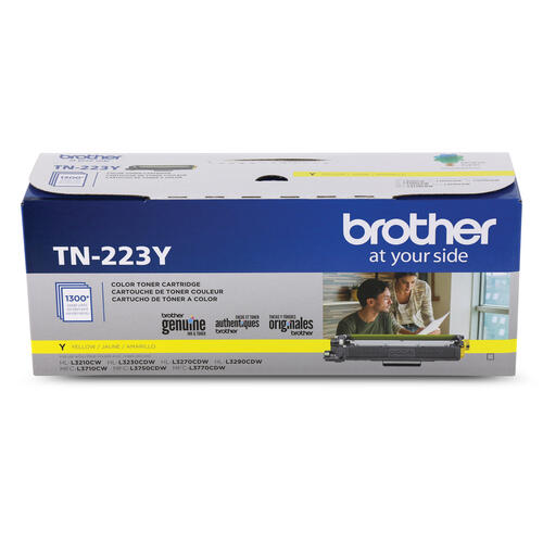 Brother Genuine TN-223Y Standard Yield Yellow Toner Cartridge