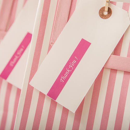 Brother Genuine TZEMQP35 White Print on Berry Pink Tape for P-touch Label Makers, 12 mm wide x 4 m long