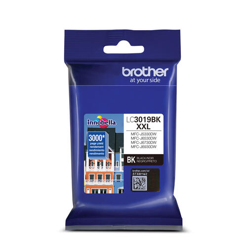 Brother LC3019BKS Innobella  Black Ink Cartridge, Super High Yield