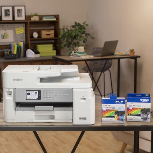Brother MFC-J5855DW INKvestment Tank Colour Inkjet All-In-One Printer with printing capabilities up to 11  x 17