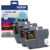 Brother Genuine LC401XL3PKS High-Yield Colour Ink Cartridge 3-Pack