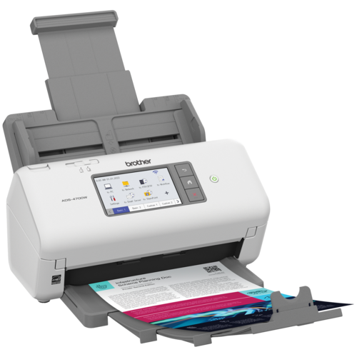 Brother ADS-4700W Professional Desktop Scanner for Business Workgroups