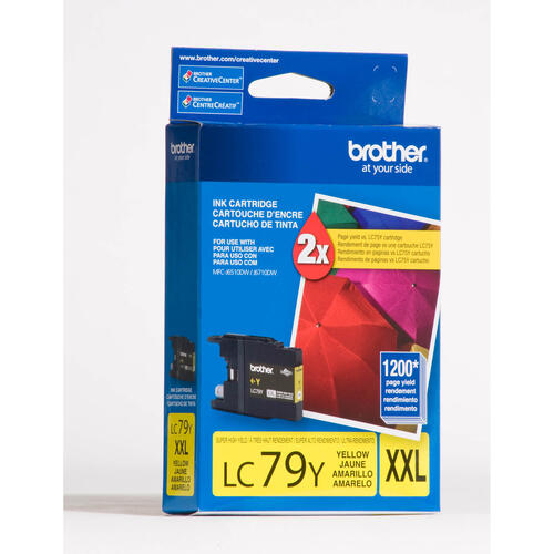 Brother LC79YS Innobella  Yellow Ink Cartridge, Super High Yield