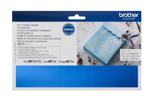 Brother CAFTSBLU1 Foil Transfer Sheets Blue