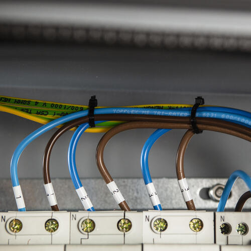 Brother Genuine Tze-FX231 Black on White Flexible ID Laminated Tape for P-touch Label Makers, 12 mm wide x 8 m long