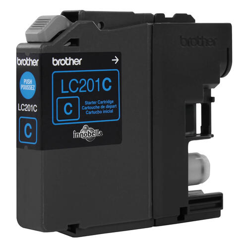 Brother LC201CS Innobella  Cyan Ink Cartridge, Standard Yield