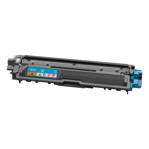 Brother TN221C Cyan Toner Cartridge, Standard Yield