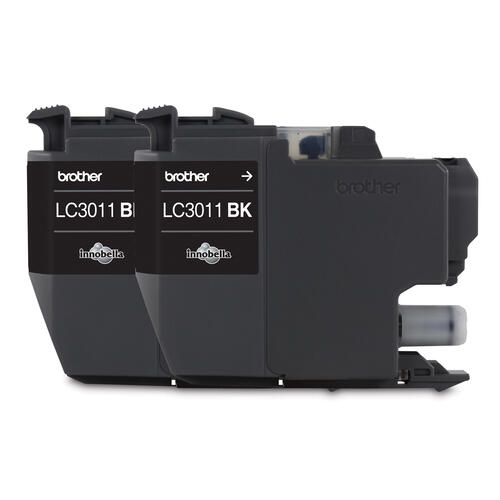 Brother Genuine LC30112PKS 2-Pack Standard-yield Black Ink Cartridge