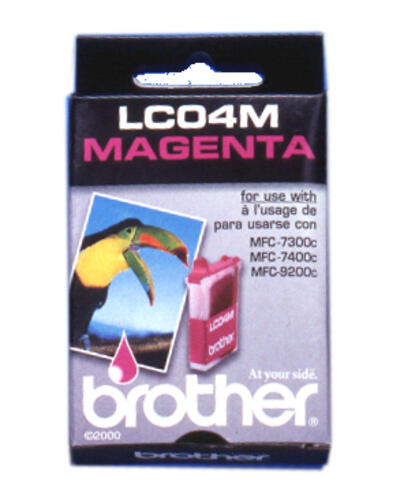 Brother LC04M Innobella  Magenta Ink Cartridge, Standard Yield