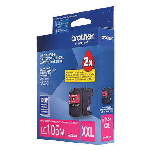 Brother LC105MS Innobella  Magenta Ink Cartridge, Super High Yield (XXL Series)