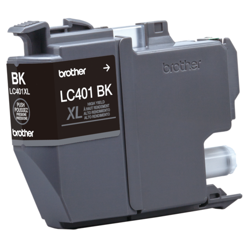 Brother Genuine LC401XLBKS High-Yield Black Ink Cartridge