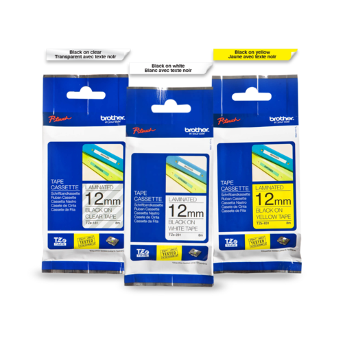 Brother P-touch home essentials tape bundle