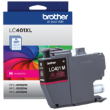 Brother Genuine LC401XLMS High-Yield Magenta Ink Cartridge 