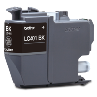 Brother Genuine LC401BKS Standard-Yield Black Ink Cartridge