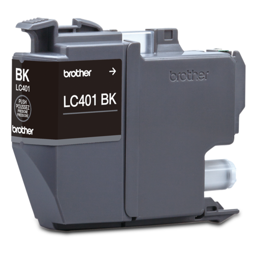 Brother Genuine LC401BKS Standard-Yield Black Ink Cartridge