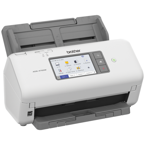 Brother ADS-4700W Scanner de bureau professionnel pour les entreprises et les groupes de travail