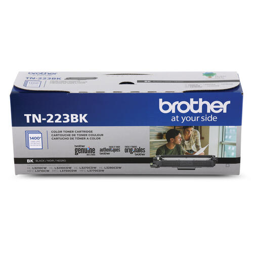 Brother TN-223BK Cartouche de toner noir authentique à rendement standard