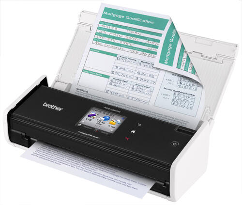 Brother ADS-1500W Scanner couleur sans fil compact - Remis à neuf