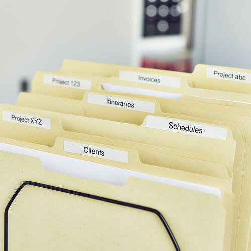 Brother MK231 Ruban non laminé blanc avec texte noir authentique pour étiqueteuses P-touch, 12 mm de largeur x 8 m de longueur