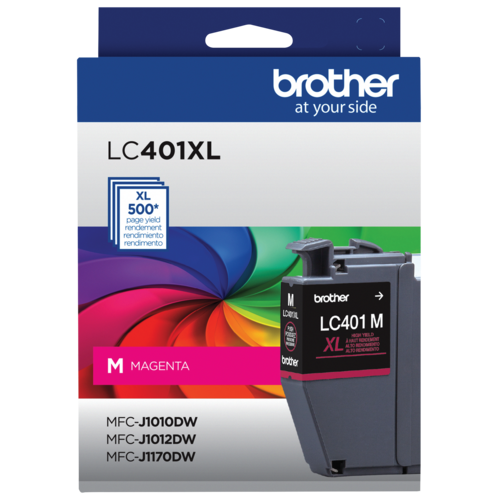 Brother LC401XLMS Cartouche d encre magenta à haut rendement d origine