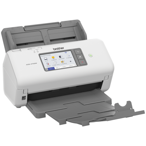 Brother ADS-4700W Scanner de bureau professionnel pour les entreprises et les groupes de travail