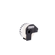 Brother DK2214 Black/White Continuous Length Paper Tape   0.47" x 100' (12 mm x 30.4 m)