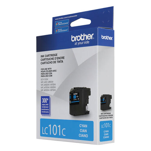Brother LC101CS Cartouche d encre cyan Innobella , rendement standard