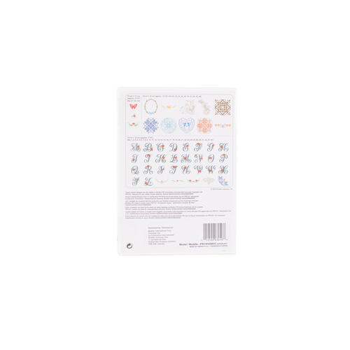 Brother PRCWUSB2C Clé USB No 011 Collection de motifs de broderie blanche II pour la série PR à 4 aiguilles