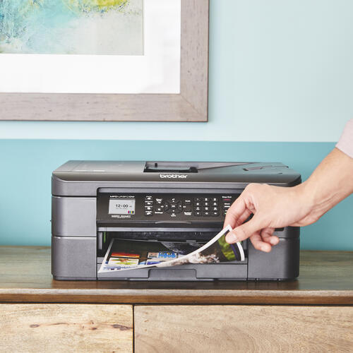 Brother MFC-J1012DW Imprimante tout-en-un à jet d'encre couleur sans fil avec impression recto verso et compatible avec appareils mobiles