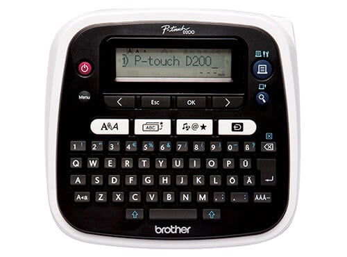 Brother PT-D200 Étiqueteuse facile à utiliser