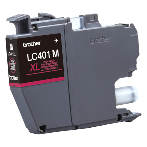 Brother LC401XLMS Cartouche d encre magenta à haut rendement d origine