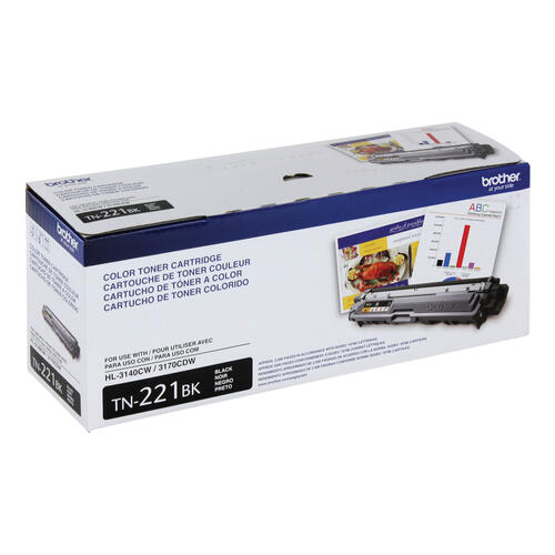 Brother TN221BK Cartouche de toner noir à rendement standard