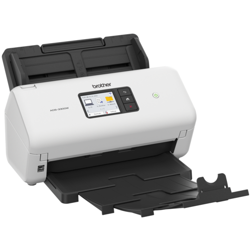 Brother ADS-3300W Scanner de bureau sans fil haute vitesse pour les petits bureaux et bureaux à domicile