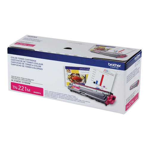 Brother TN221M Cartouche de toner magenta à rendement standard