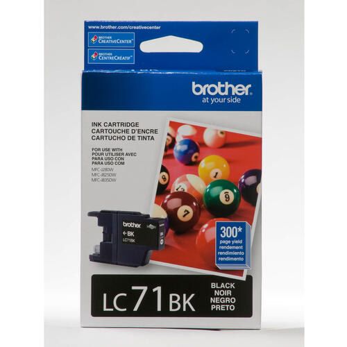 Brother LC71BKS Cartouche d'encre noire Innobella , rendement standard