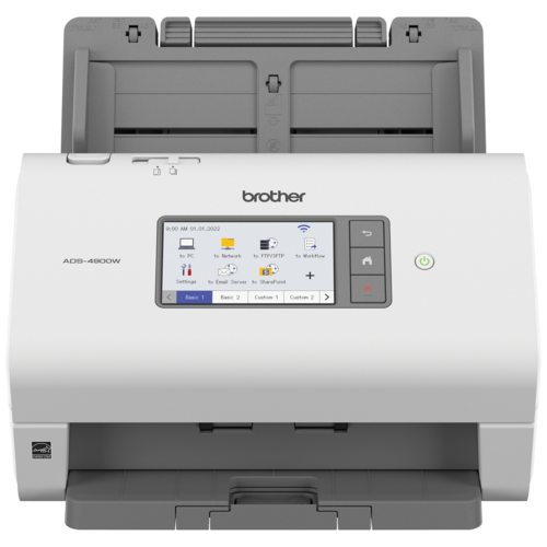 Brother ADS-4900W Scanner de bureau professionnel pour groupes de travail ayant des volumes de numérisation élevés