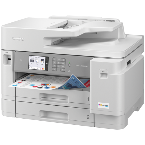 Brother MFC-J5955DW Imprimante multifonction à jet d'encre couleur professionnelle INKvestment Tank