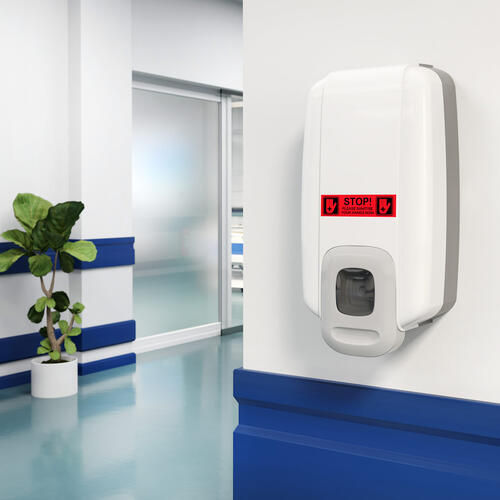 Brother TZe451 Ruban laminé rouge avec texte noir authentique pour étiqueteuses P-touch, 24 mm de largeur x 8 m de longueur