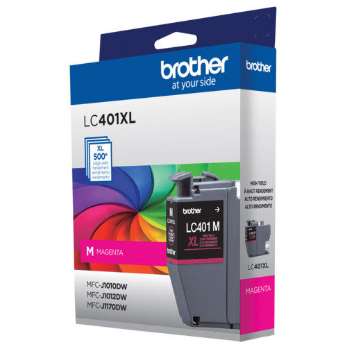 Brother LC401XLMS Cartouche d encre magenta à haut rendement d origine