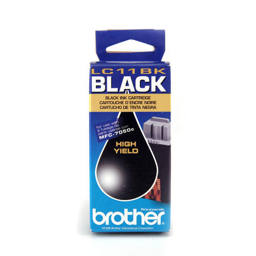 Brother LC11BK Cartouche d encre noire Innobella , rendement standard