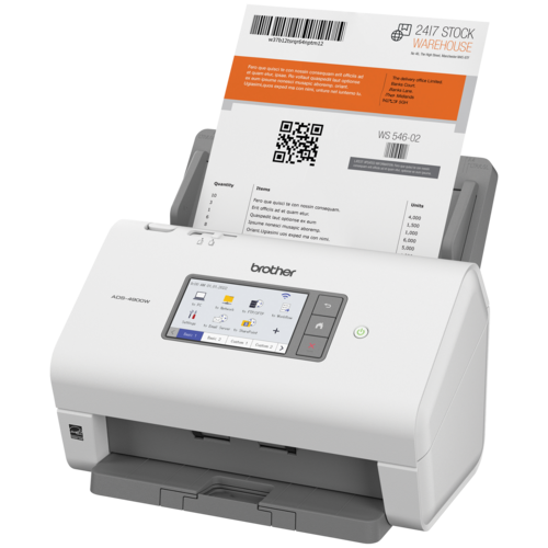 Brother ADS-4900W Scanner de bureau professionnel pour groupes de travail ayant des volumes de numérisation élevés