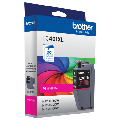 Brother LC401XLMS Cartouche d encre magenta à haut rendement d origine