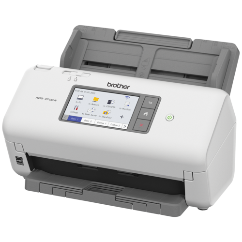 Brother ADS-4700W Scanner de bureau professionnel pour les entreprises et les groupes de travail