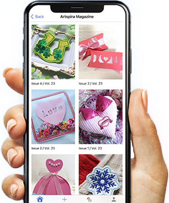 Artspira App on Smartphone