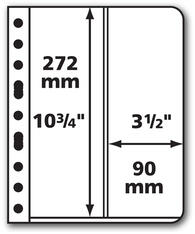 VARIO stock sheets - vertical (clear)