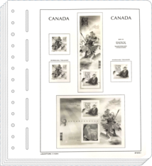 Jeu de feuilles préimprimées 2019