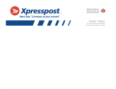 Xpresspost<sup>MC</sup> enveloppe prépayée matelassée  - expédition régionale (Quantité de 10)